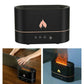 250ml Mist Maker Flame Air Humidifier Essential Oil Diffuser Bedroom Decor Light