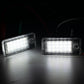 White LED License Number Plate Light Lamp CANBUS For Audi A3 8P 2004-2012 Xenon