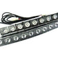 2x White 9 LED Daytime Running Light DRL Fog Indicator Side Bumper For Audi VW