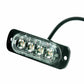 4x 4 LED Amber Recovery Strobe Flashing Grille Lightbar Lamp Truck Beacon Light