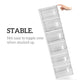 New 18Pcs Transparent Shoes Storage Box Cube Modular Shoe Cabinet Dustproof