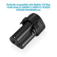 2Pack 10.8V 4.6Ah for Makita BL1013 Li-ion Battery BL1014 194550-6 194551 LCT203