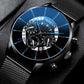 Mens Stainless Steel Wrist Watch Quartz Date Analog Sports Watches