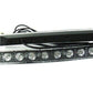 2x White 9 LED Daytime Running Light DRL Fog Indicator Side Bumper For Audi VW