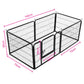 Heavy Duty 6 Panel Puppy Playpens Pet Dog Pen Cat Rabbit Fence Indoor/Outdoor