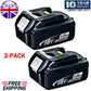2x For Makita 18V BL1860 BL1840 5.0Ah LXT Li-Ion Cordless Battery BL1830 BL1850