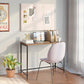 Foldable Computer Desk Folding Laptop PC Table Home Office Study Writing Brown