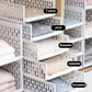 Wardrobe Drawer Units Organizer Clothes Closet Stackable Storage Boxes FREE SHIPPING