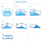 Folding Pet Playpen Rabbit Hamster Indoor Outdoor Guinea Pig Run Portable