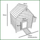 SALE! CHICKEN COOP RUN HEN HOUSE POULTRY ARK HOME NEST BOX COUP COOPS RABBIT HUTCH +