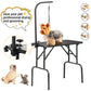 NEW! 153cm Portable Pet Grooming Table Height Adjustable with Noose & Folding Legs