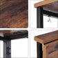 Foldable Computer Desk Folding Laptop PC Table Home Office Study Writing Brown