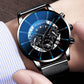 Mens Stainless Steel Wrist Watch Quartz Date Analog Sports Watches