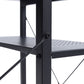 Industrial PC Computer Desk Metal+MDF Work Study Tables w/ Shelves Home Office