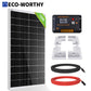 120W Solar Panel Kit with Mounting Brackets for RV Campervan Caravan