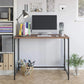 Foldable Computer Desk Folding Laptop PC Table Home Office Study Writing Brown