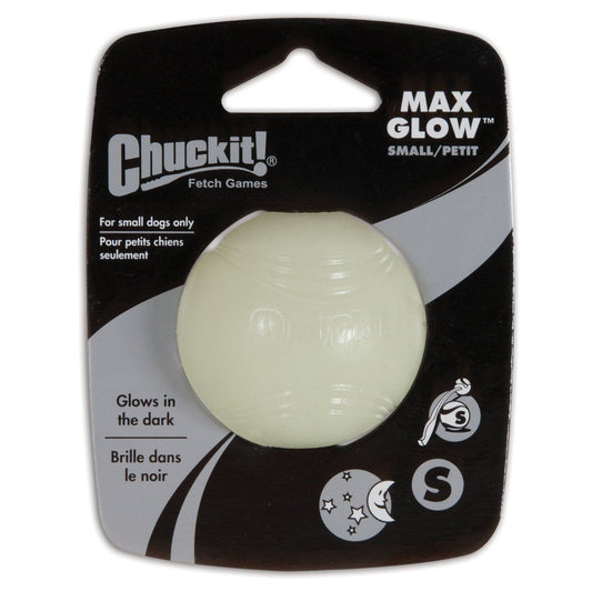 Chuckit Glow Ball, Small, Medium, Large and X-large