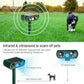 UTRASONIC SOLAR ANIMAL REPELLER DRIVE DOG CAT FOX DETERENT GUARD DEFENDS WARNING