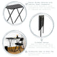 Folding Laptop Desk PC Home Office University Wood Study Student Table - Black 5055415997679