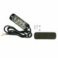4x 4 LED Amber Recovery Strobe Flashing Grille Lightbar Lamp Truck Beacon Light