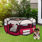 💥SALE💥 Foldable Fabric Dog Crate Cat Cage Pet Travel Puppy Play Pen Tent Outdoor