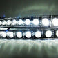 2x White 9 LED Daytime Running Light DRL Fog Indicator Side Bumper For Audi VW