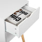 Simple Modern Bedside Table 2 Drawers Nightstand End Table Bedroom Furniture