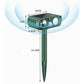 UTRASONIC SOLAR ANIMAL REPELLER DRIVE DOG CAT FOX DETERENT GUARD DEFENDS WARNING