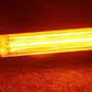 23'' 72W Cob Led Emergency Warning Hazard Flash Strobe Beacon Light Bar Amber