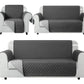 Anti Slip Quilted Sofa Cover Reversible Couch Covers Pet Protector Sofa Throw