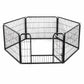 Heavy Duty 6 Panel Puppy Playpens Pet Dog Pen Cat Rabbit Fence Indoor/Outdoor