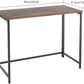 Foldable Computer Desk Folding Laptop PC Table Home Office Study Writing Brown