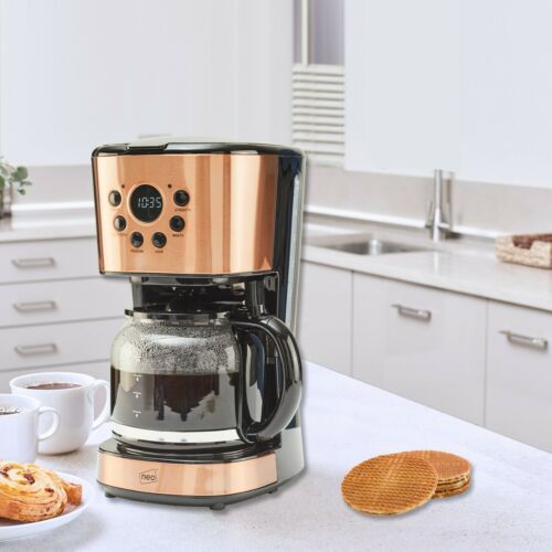 1.5L Filter Coffee Maker Machine Automatic Setting Digital Timer 12 Cups